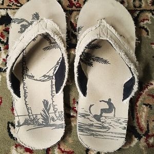 Pre'owned flip flops